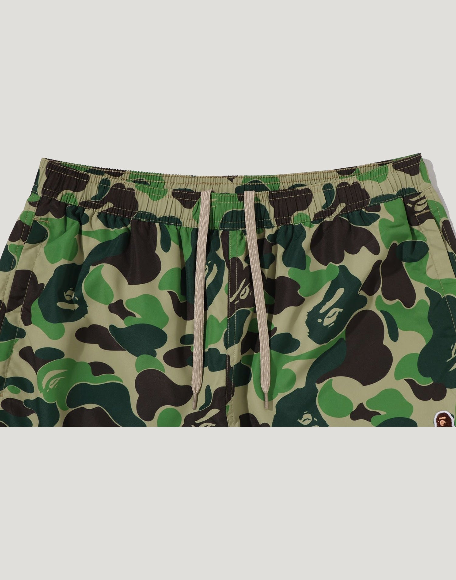 ABC CAMO APE HEAD ONE POINT BEACH SHORTS MENS